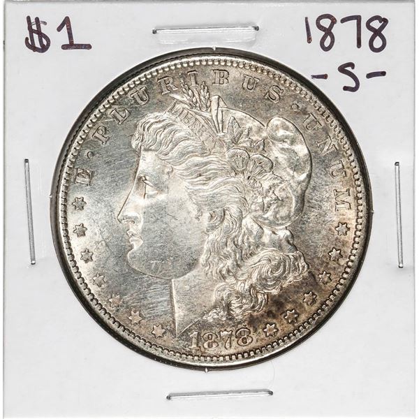 1878-S $1 Morgan Silver Dollar Coin