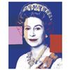 Image 1 : Andy Warhol "Queen Elizabeth II" Limited Edition Serigraph On Board