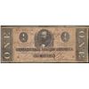 Image 1 : 1864 $1 Confederate States of America Note