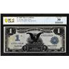 Image 1 : 1899 $1 Black Eagle Silver Certificate Note Fr.232 PCGS Very Fine 30