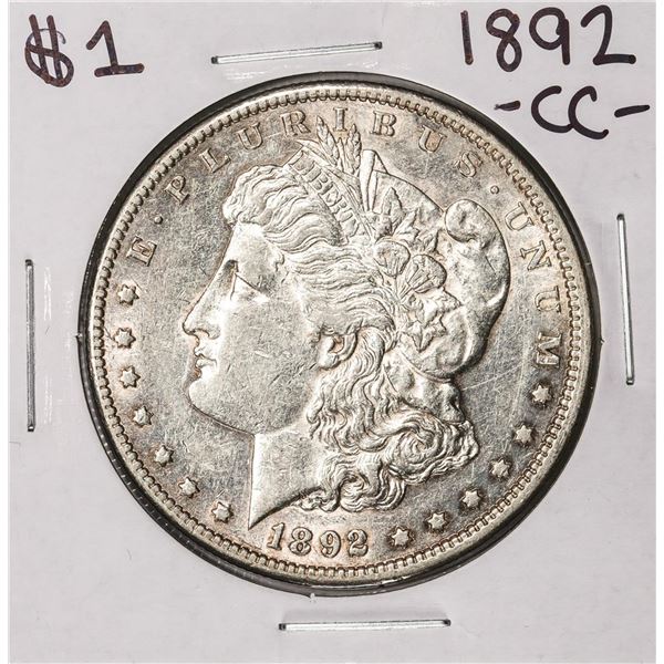 1892-CC $1 Morgan Silver Dollar Coin