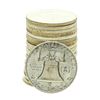 Image 2 : Roll of (20) Brilliant Uncirculated 1958-D Franklin Half Dollar Coins