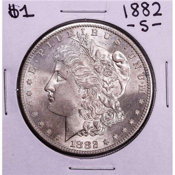 1882-S $1 Morgan Silver Dollar Coin