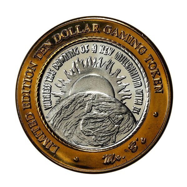 .999 Silver Mr. B's Casino Mill City, NV $10 Casino Limited Edition Gaming Token