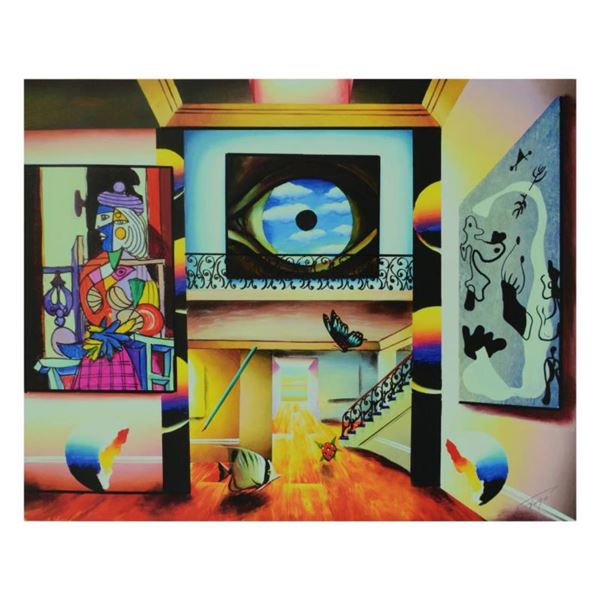 Ferjo "Clouds in My Eye" Limited Edition Giclee On Canvas