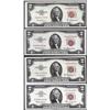 Image 1 : Lot of (4) 1953/1963 $2 Legal Tender Notes