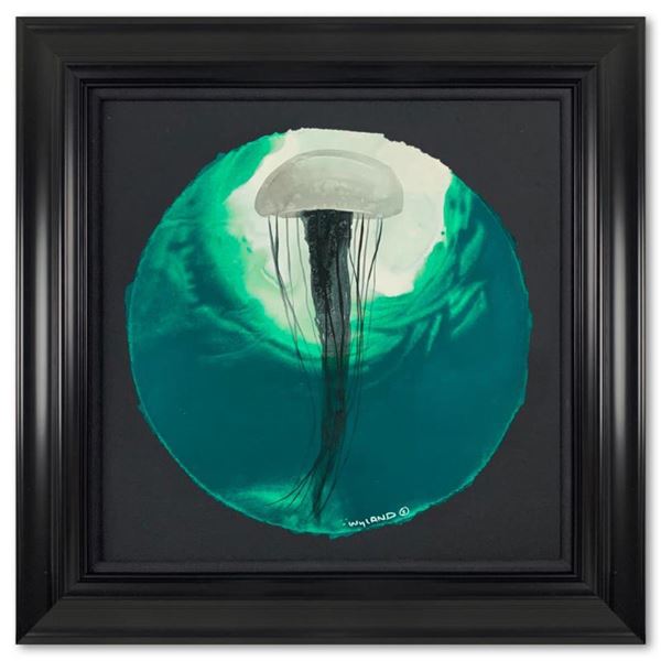 Wyland "Jellyfish in the Light" Original Watercolor On Paper