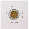 Image 2 : 1851 $1 Liberty Head Gold Dollar Coin Holed