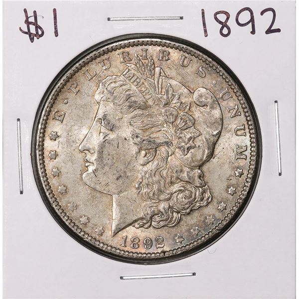 1892 $1 Morgan Silver Dollar Coin