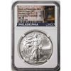 Image 1 : 2021(P) Type 1 $1 American Silver Eagle Coin NGC MS70 ER Philadelphia Emergency Issue