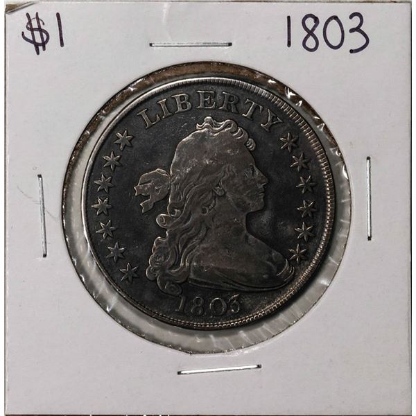 1803 $1 Draped Bust Silver Dollar Coin