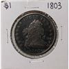 Image 1 : 1803 $1 Draped Bust Silver Dollar Coin