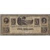 Image 1 : 1837 $5 The Northampton Bank Northampton, PA Obsolete Note