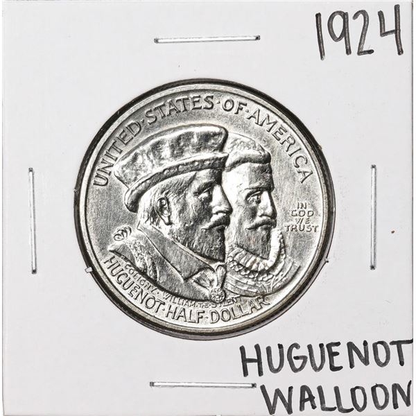 1924 Huguenot Tercentenary Commemorative Half Dollar Coin