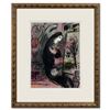 Image 1 : Chagall (1887-1985) "Inspiration" Print Lithograph On Paper