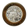 Image 1 : .999 Silver Reno Tahoe International Airport $10 Casino Limited Edition Gaming Token