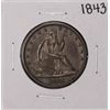 Image 1 : 1843 Seated Liberty Half Dollar Coin