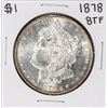 Image 1 : 1878 8TF $1 Morgan Silver Dollar Coin