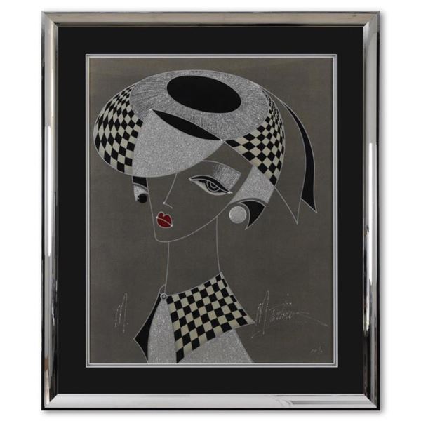 Martiros Manoukian "Wistful Elegance" Limited Edition Mixed Media On Paper