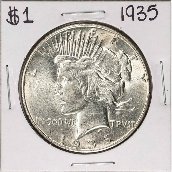 1935 $1 Peace Silver Dollar Coin