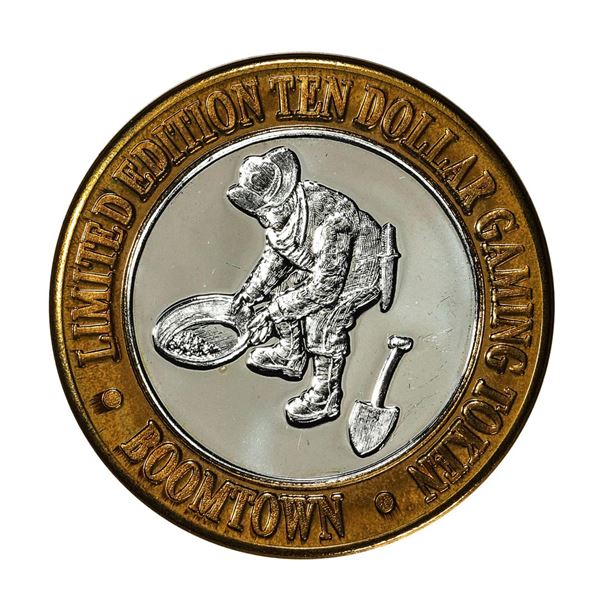 .999 Silver Boomtown Hotel & Casino Las Vegas, NV $10 Limited Edition Gaming Token