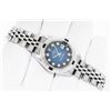 Image 3 : Rolex Ladies Stainless Steel Sapphire and Diamond Datejust Wristwatch