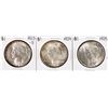 Image 1 : 1923-S, 1924 & 1925 $1 Peace Silver Dollar Coins