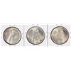 Image 2 : 1923-S, 1924 & 1925 $1 Peace Silver Dollar Coins