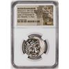 Image 1 : 246-225 BC Seleucid Kingdom AR Tetradrachm Alexander III Heracles Zeus Coin NGC CH VF