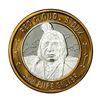 Image 1 : .999 Silver Red Cloud Sioux $10 Casino Limited Native American Series Gaming Token