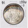 Image 1 : 1886-O $1 Morgan Silver Dollar Coin Amazing Toning