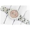 Image 3 : Rolex Ladies Stainless Steel Salmon Arabic Datejust Wristwatch