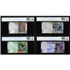 Image 2 : Lot of 2014 Kuwait 1/4, 1/2, 1 & 5 Dinar Notes PCGS Gem Uncirculated 66PPQ