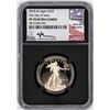 Image 1 : 2018-W Proof $25 American Gold Eagle Coin NGC PF70 Ultra Cameo Mercanti Signed FDOI