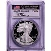 Image 1 : 2012-S $1 Proof American Silver Eagle Coin PCGS PR70DCAM First Strike Mercanti Signed