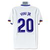 Image 1 : Real Madrid Jersey Autographed By Vini Jr With Certificate Of Authenticity