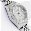 Image 4 : Rolex Ladies Stainless Steel Gray Roman Diamond Datejust Wristwatch