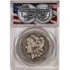 Image 1 : 1890-CC $1 Morgan Silver Dollar Coin ANACS Genuine