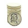 Image 1 : Roll of (20) Brilliant Uncirculated 1958-D Franklin Half Dollar Coins