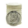 Image 1 : Roll of (20) Brilliant Uncirculated 1964-D Kennedy Half Dollar Coins