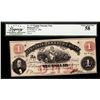 Image 1 : 1862 $1 Virginia Treasury Note Richmond, VA Obsolete Note Legacy Choice About New 58