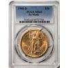 Image 1 : 1908-D No Motto $20 St. Gaudens Double Eagle Gold Coin PCGS MS62