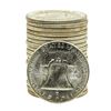 Image 2 : Roll of (20) Brilliant Uncirculated 1957 Franklin Half Dollar Coins