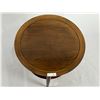 Image 1 : Circular Wooden Side Table