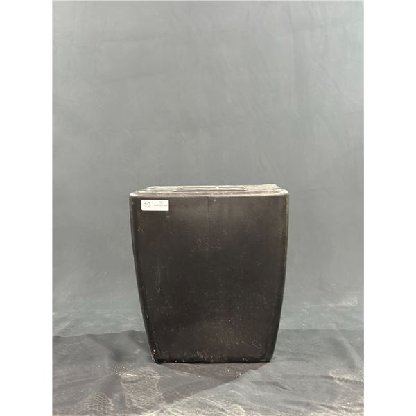 Black Plastic Outdoor Umbrella Stand