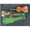 Image 1 : Two Vintage Violins with Bows