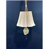 Image 1 : Vintage Hanging Light Fixture with Long Chain, It Works!