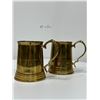 Image 1 : Two Brass Mugs