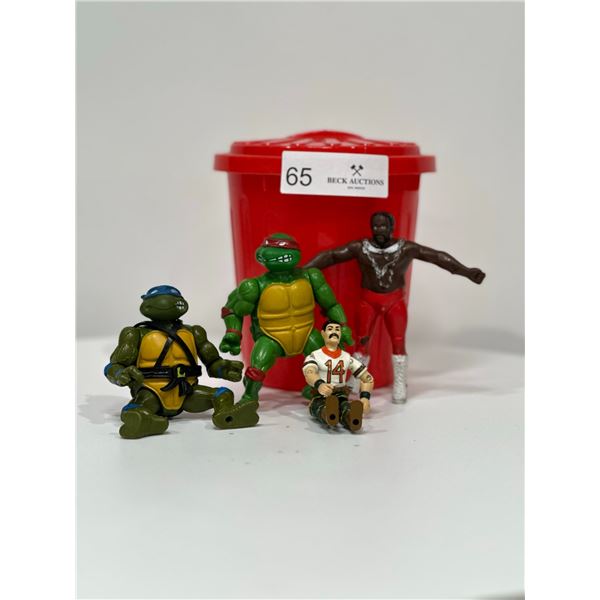 Assorted Vintage Action FIgures