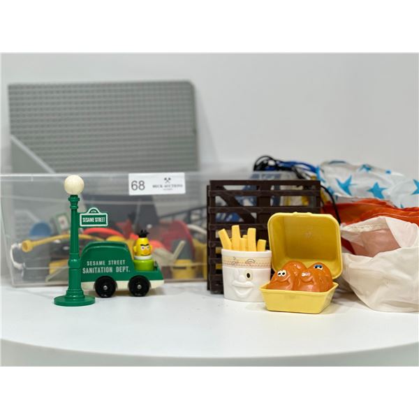 Assortment of Vintage Childrens Toys